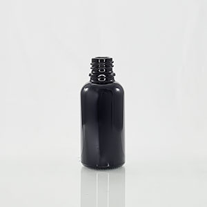 30ml Black Dropper Bottle